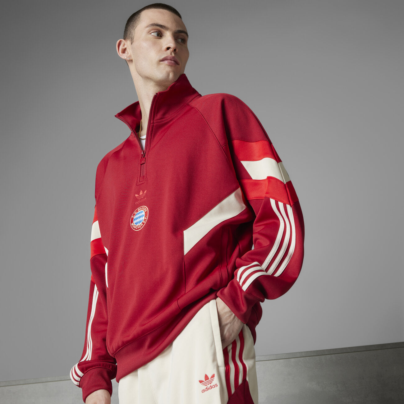 FC Bayern Munchen OG Half Zip Crew