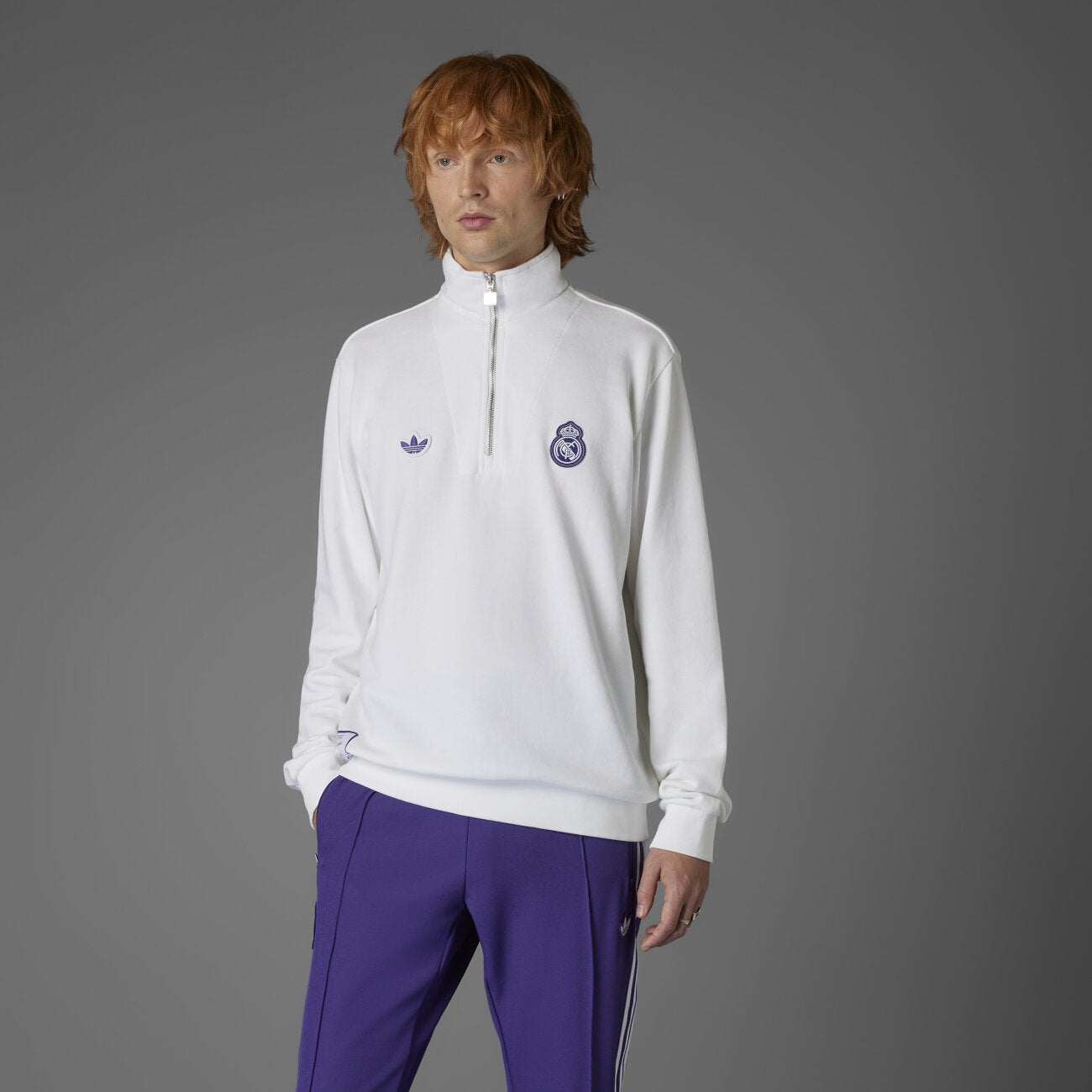 Real Madrid  ICON Half Zip