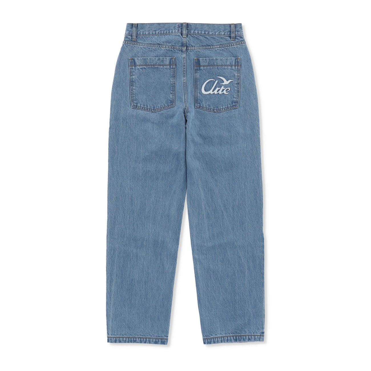 Denim Logo Bird Pants