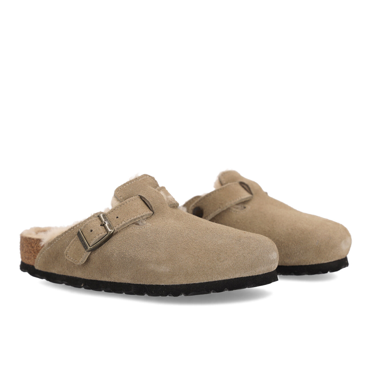 Birkenstock boston shearling forest on sale