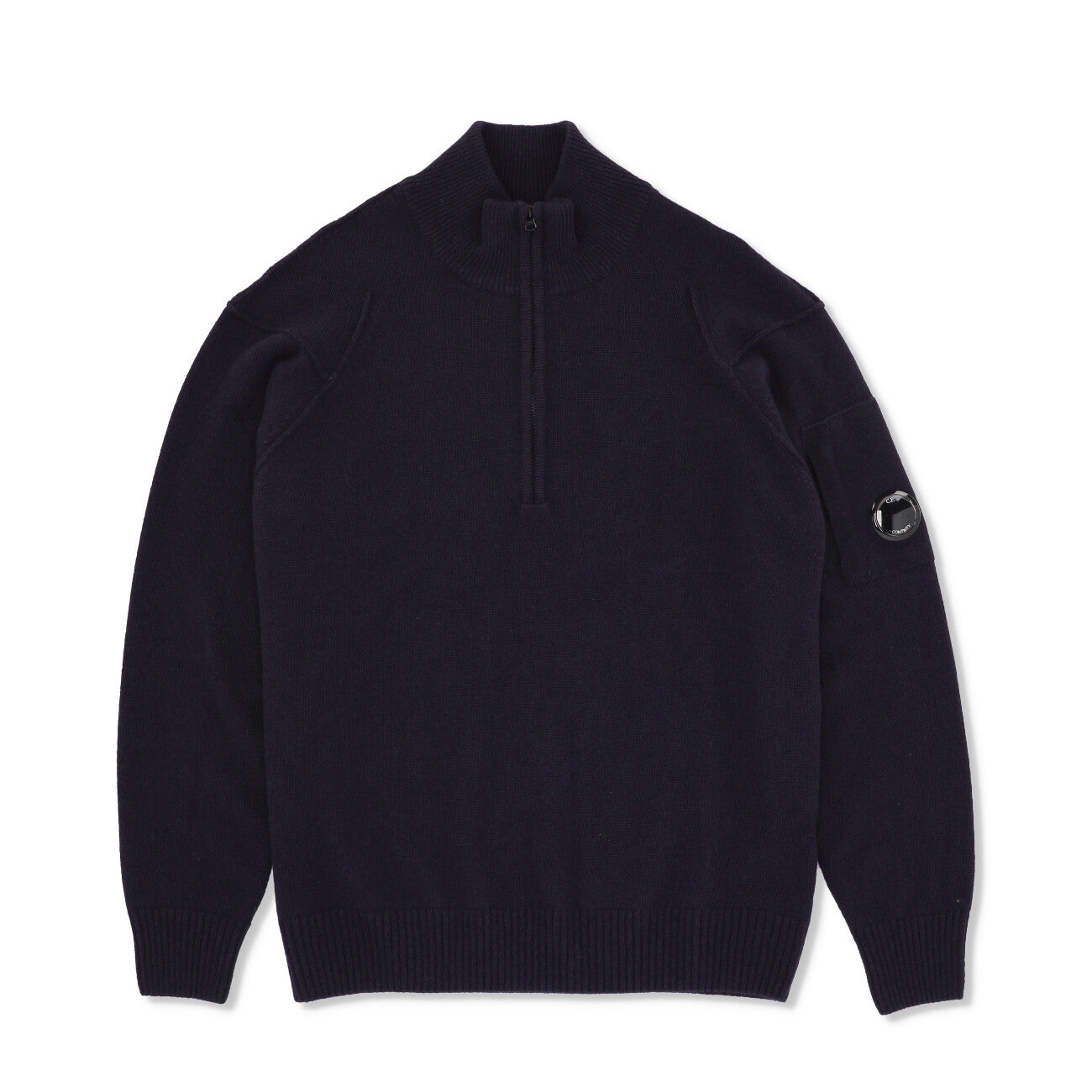 Lambswool Grs Half Zipped Knit