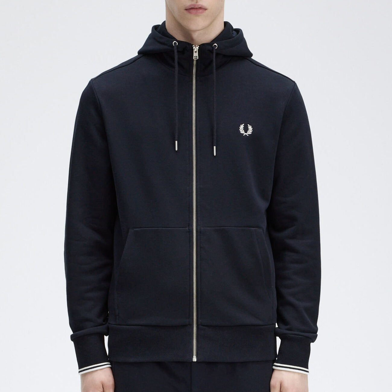 Hooded Zip Through Sweatshirt