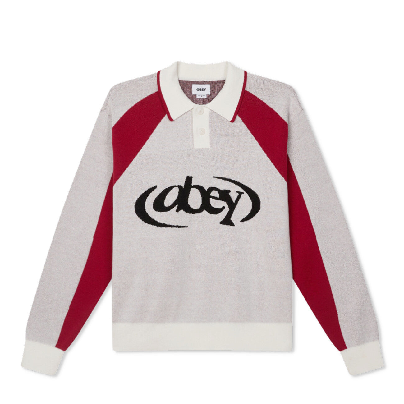 Obey Soccer Polo Sweater